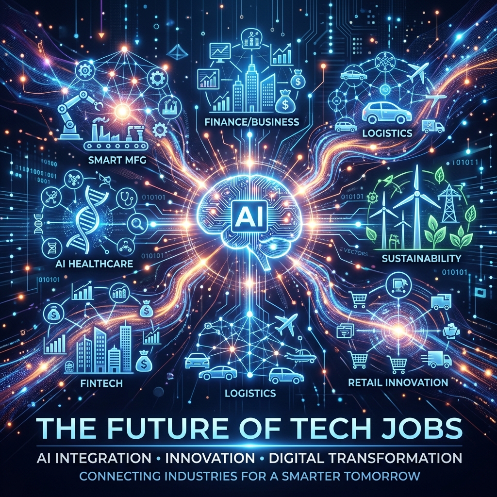 AI integration across several sectors.